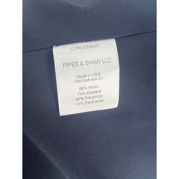 Veronica Beard Hadley Scuba Moto Jacket Navy - Picture 16 of 16